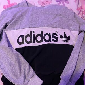 Adidas two sweatshirts